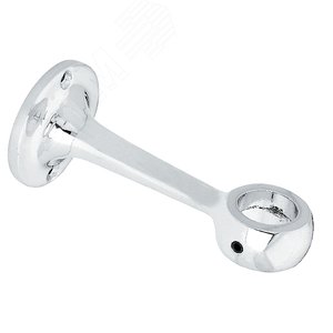 Изображение товара Крепление трубы к стене проходное усиленное, хром (1 шт) - пакет Tech-Krep (упак)