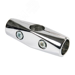 Изображение товара Соединитель 3-х труб крестом хром (1 шт) - пакет Tech-Krep (упак)