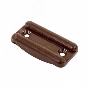 Подпятник для мебели пластиковый темно-коричневый (4 шт) - пакет Tech-Krep