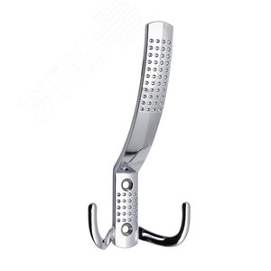 Изображение товара Крючок с перф. , 3-х рожковый, хром (1 шт) - пакет Tech-Krep (упак)