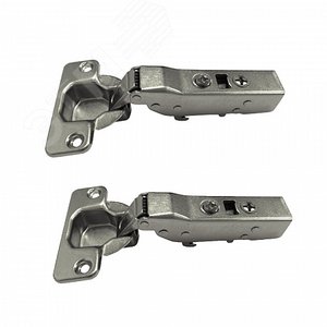 Изображение товара Петля полунакладная c доводчиком Clip-on D35 (2 шт) - пакет Tech-Krep (упак)