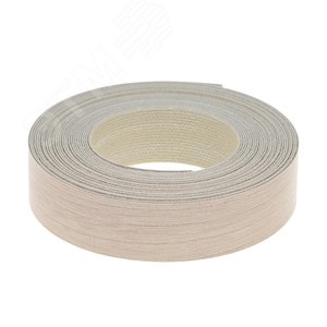 Изображение товара Лента кромочная меламиновая с клеем 19 мм - Ясень Шимо светлый (5 м) (упак)