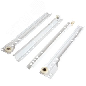 Изображение товара Направляющие роликовые 500 мм белый (компл) - накл Tech-Krep (упак)