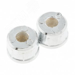 Изображение товара Заглушка-вставка с резьбой М10 (2 шт) - пакет Tech-Krep (упак)