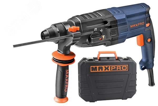 Изображение товара Перфоратор монтажный SDS-Plus 800 Вт 3 режима антивибрационная ручка