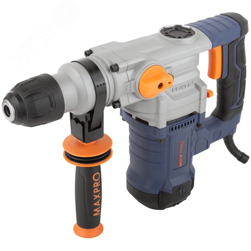 Изображение товара Перфоратор демонтажный SDS-Plus 1200 Вт, 880 об/мин, 4.5 Дж, 3 режима, антивибрационная ручка, набор зубил (шт)