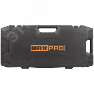 Молоток отбойный электрический 1700 Вт, 200-2100 уд/мин, 45 Дж, SDS-MAX, 11,5 кг, резиновый кабель, дополнительные щетки, кейс - фото 4