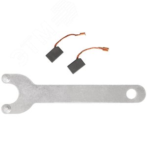 Шлифмашина угловая 1200 Вт, 11500 об/мин, быстрозажимной кожух 125мм, антивибрационная ручка, дополнительные щетки, 2,2 кг, кор. - фото 7