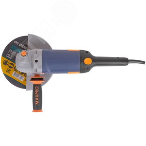 Шлифмашина угловая 2400 Вт, 6000об/мин, быстрозажимной кожух 230мм, антивибрационная ручка, дополнительные щетки, плавный пуск, поворотная рук - фото 5