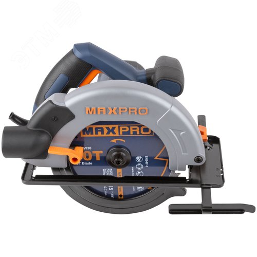 Пила циркулярная 1400 Вт, 185 мм, 4700 об/мин - фото 2