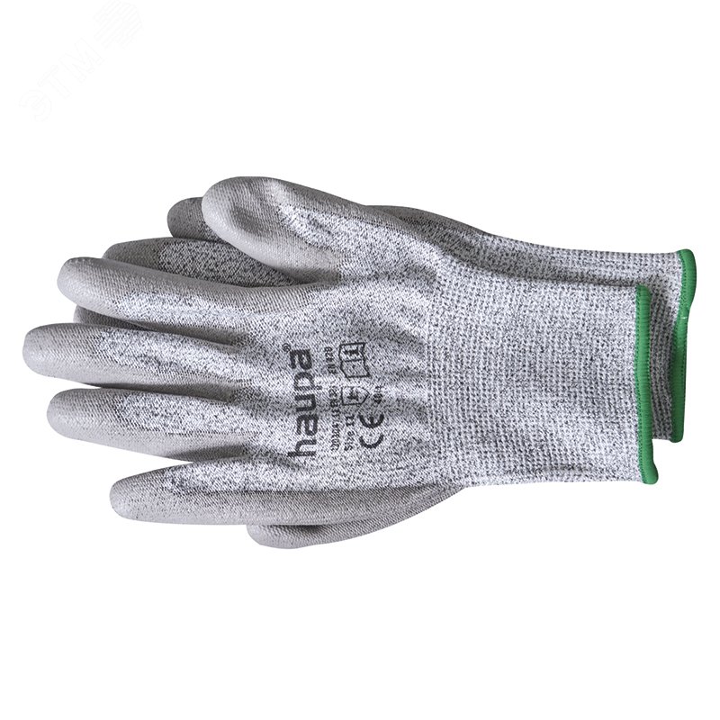 Перчатки с защитой от порезов, 5 степень защиты, размер 9 120304/9 HAUPA