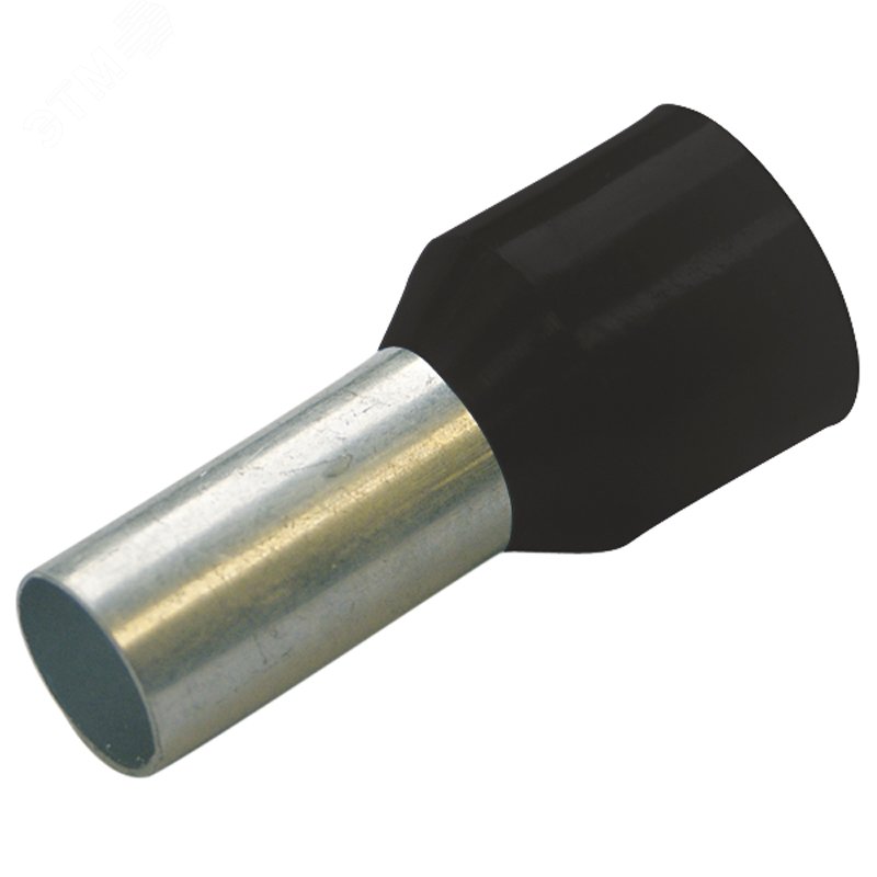 Гильза конечная изолированная (НШВИ) 1,5/18 мм цвет чёрный (упак. 100 шт.) 270027 HAUPA