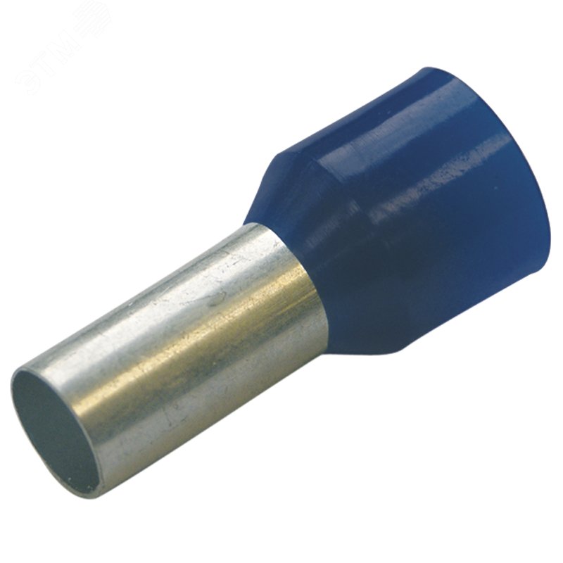 Гильза конечная изолированная (НШВИ) 2,5/ 18 мм цвет синий (упак. 500 шт.) 270813 HAUPA