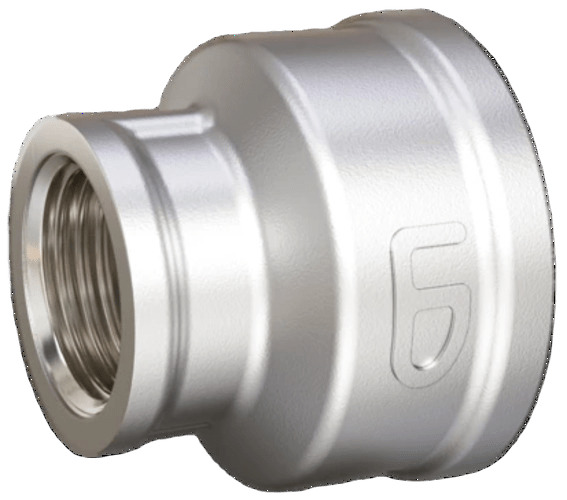 Муфта переходная  1'ВР х 3/4'ВР латунь никель