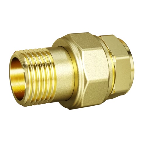 Сгон разъемный (американка)  1' ВР/НР латунь никель