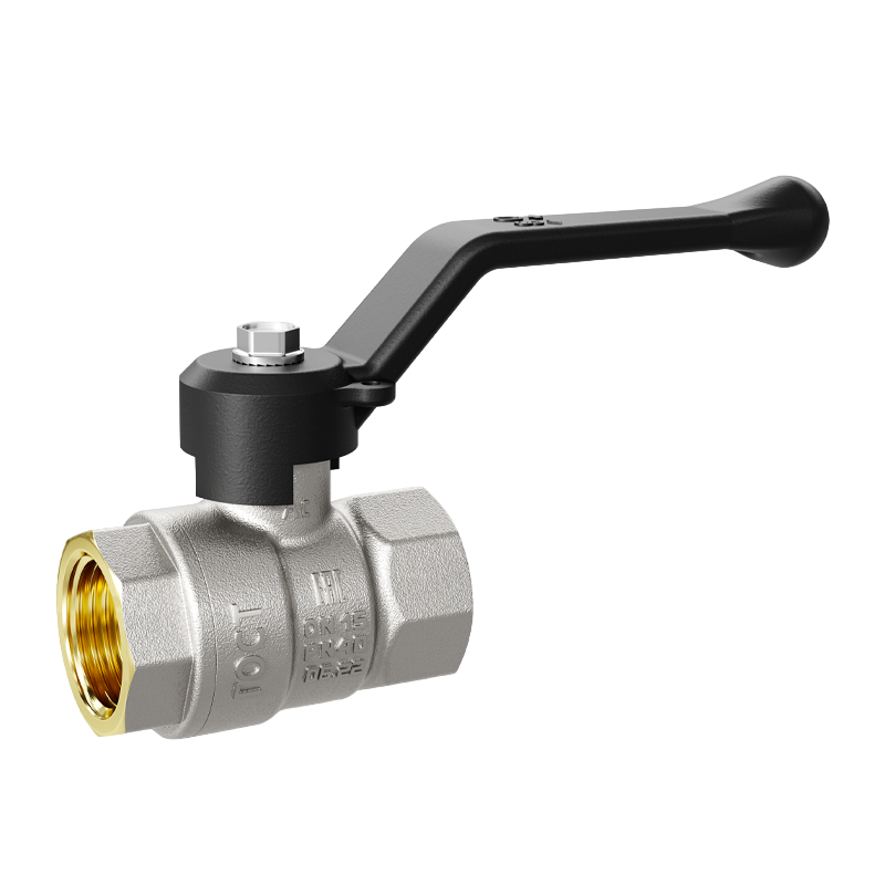 Кран шаровой латунный 47.50.В-В.Р Ду 50 Ру 25 рычаг