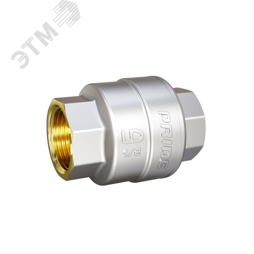 Изображение товара Клапан обратный пружинный латунный шток 58.15.В-В (шт)