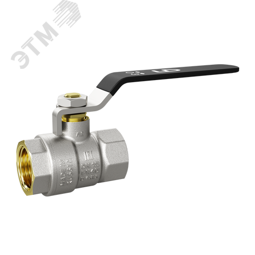Изображение товара Кран шаровой латунный 47.50.В-В.Р Ду 50 Ру 25 рычаг стальной (шт)