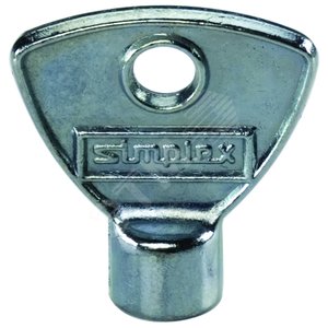 Ключ к крану Маевского стандартная серия 5 мм никель