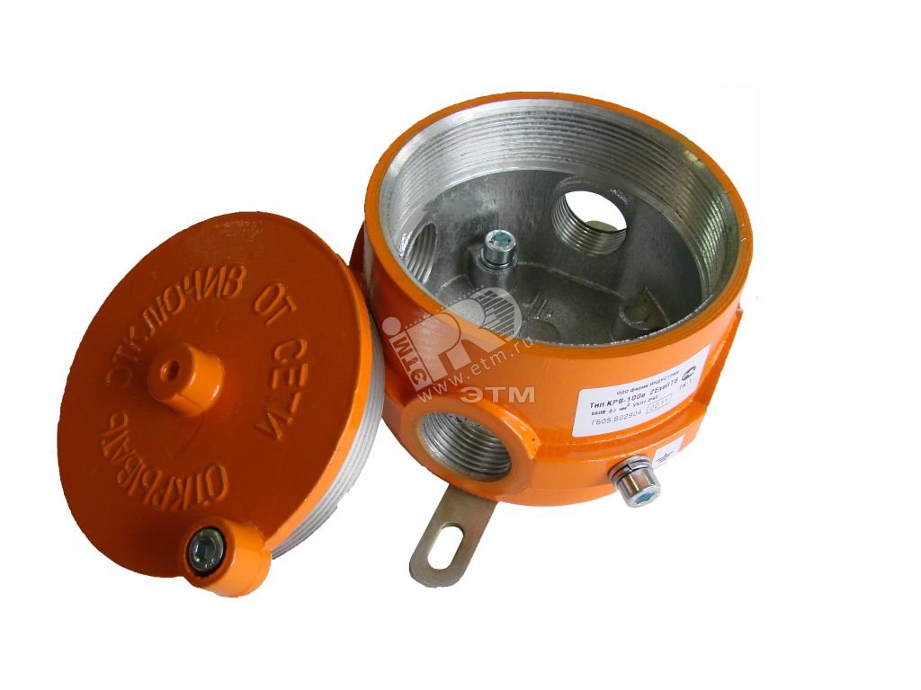 Коробка взрывозащищенная КР-В-100d без колодки кабельных вводов и ...