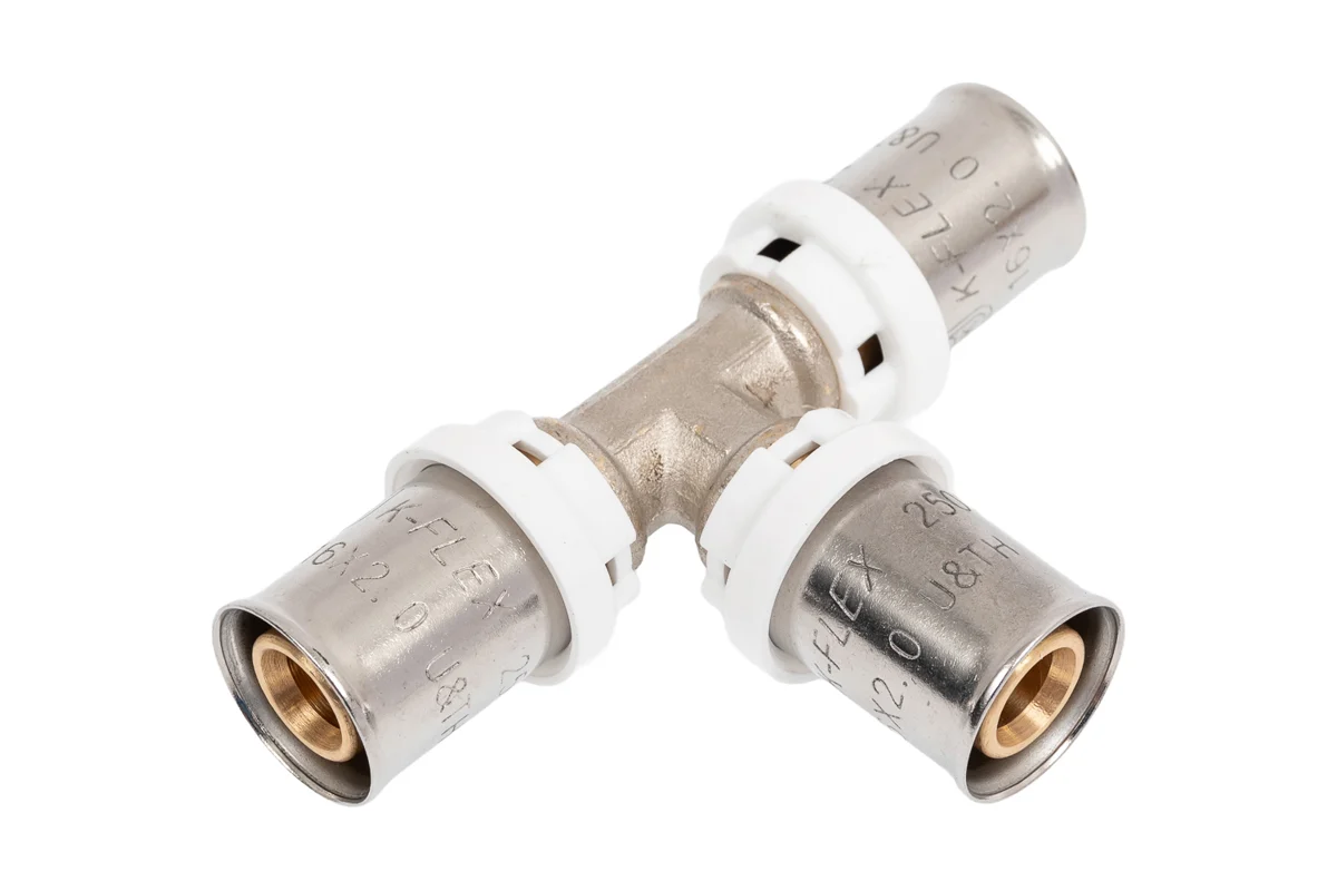 Пресс-фитинг SOLID тройник равносторонний 32мм