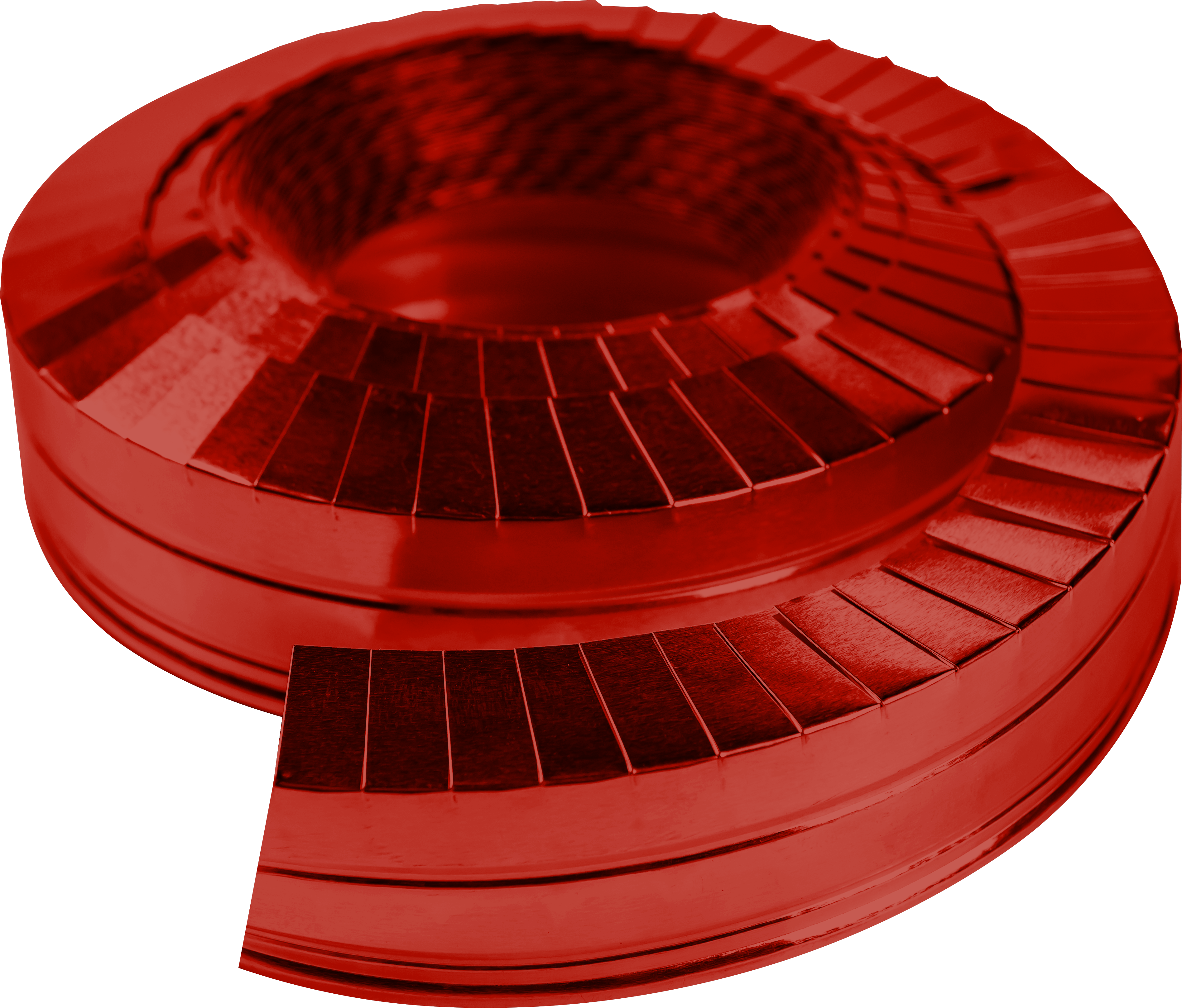 Заглушки 58х42-10 red