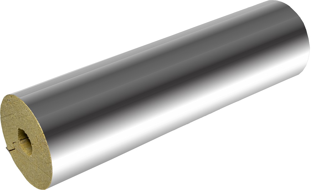 Цилиндр негорючий, минераловатный  K-FLEX 60x089-1 K-ROCK ALU S