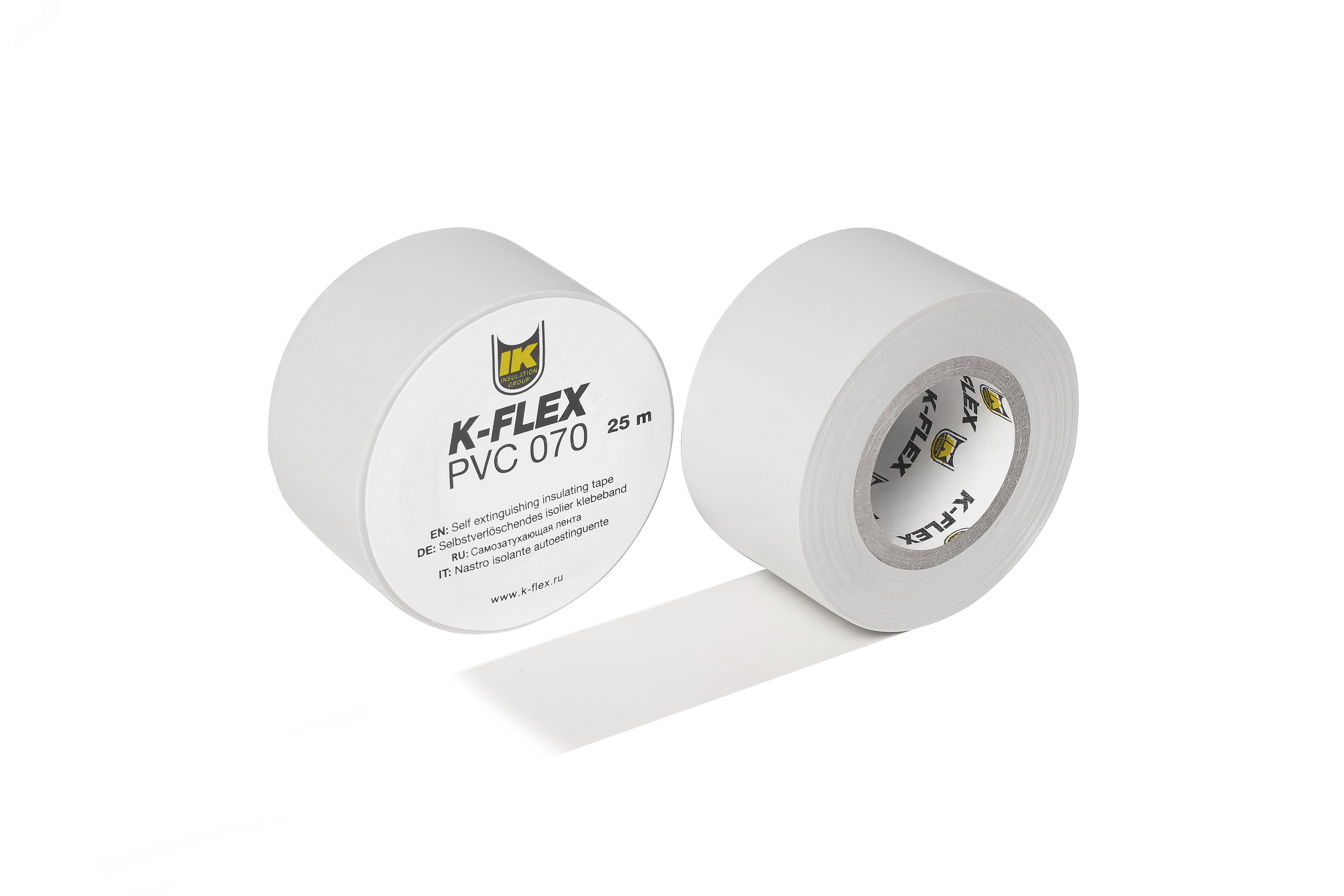 Лента K-FLEX 025-025 PVC AT 070 white R850CG020007W K-Flex