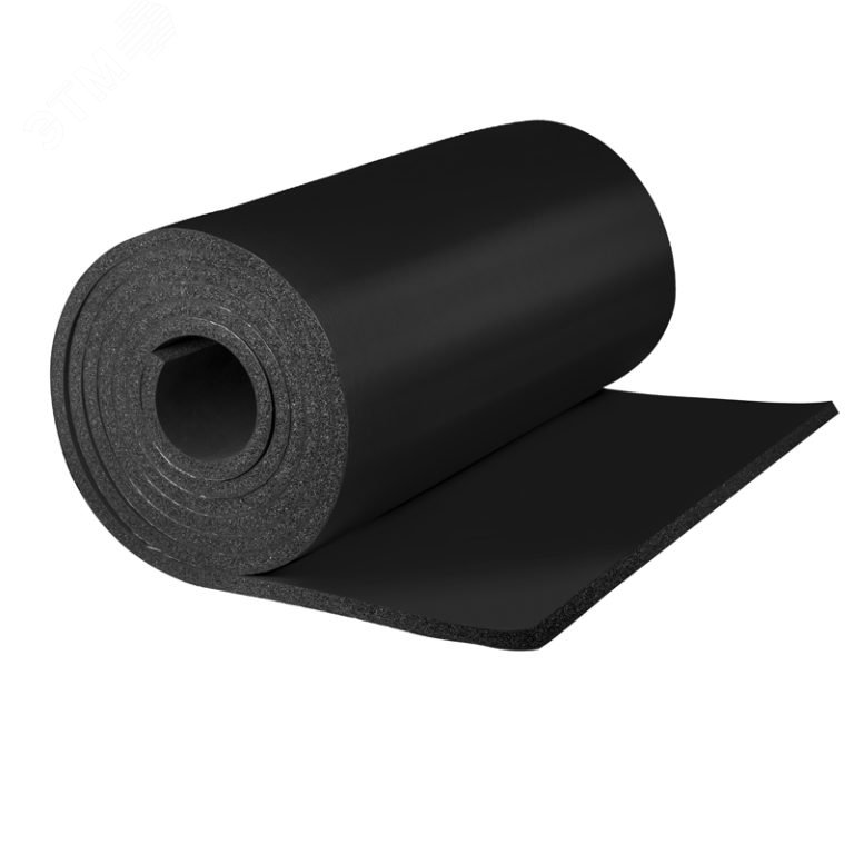Рулон вспененный каучук K-FLEX 19x1000-10 ST IN CLAD black артикул ...