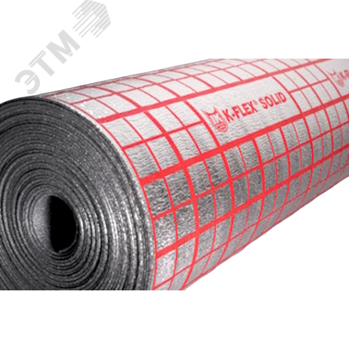 Подложка под теплый пол K-FLEX SOLID 03x1200-25 метров - фото 1