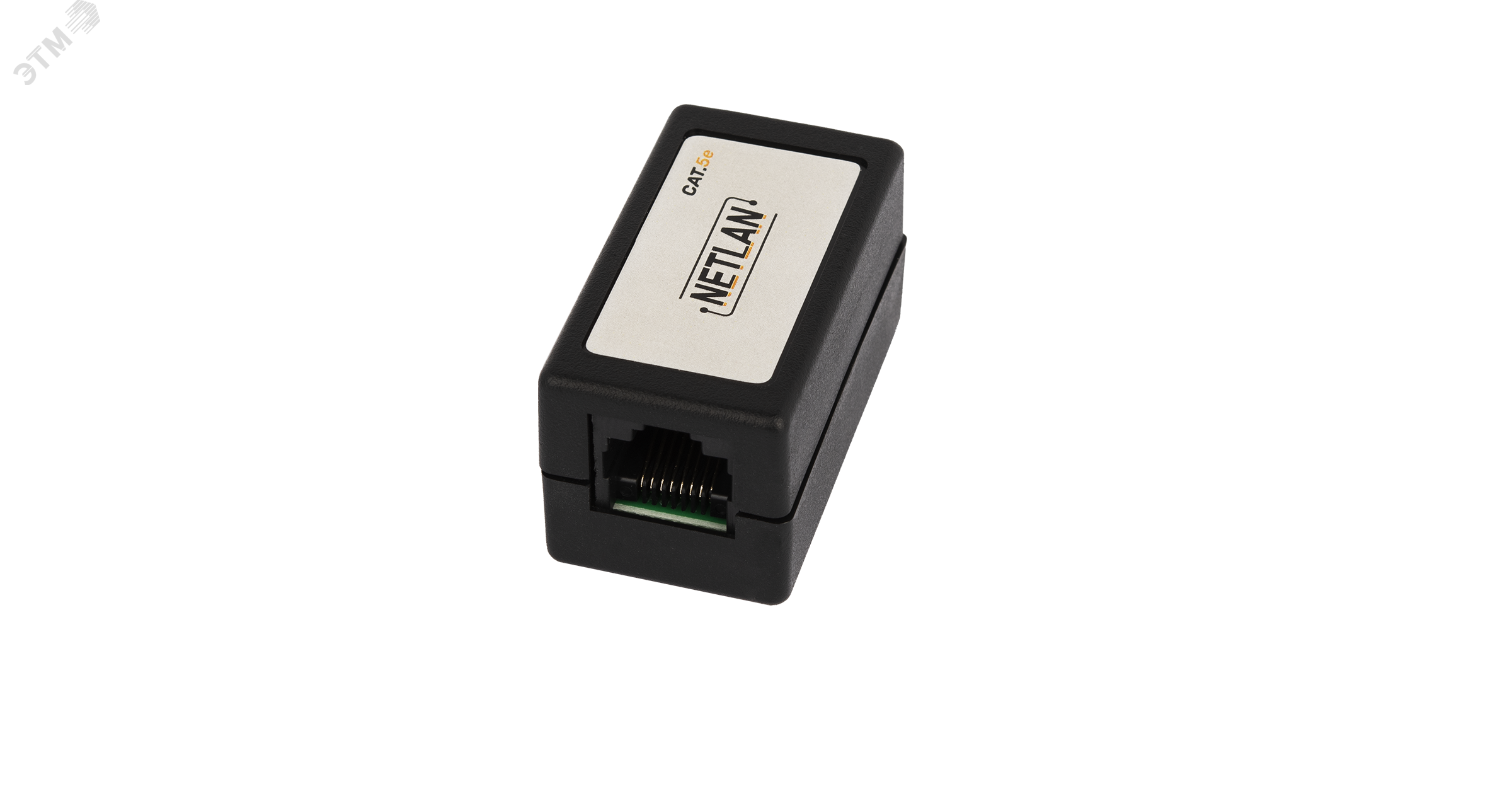 Соединитель кабельный RJ45-RJ45 (8P8C), Кат.5e, неэкран., белый, 10шт ...