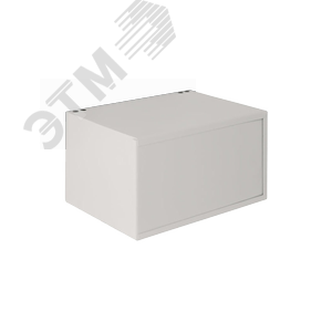 Шкаф настенный антивандальный пенального типа 7U Ш520хВ320хГ400мм OEM серый