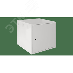 Шкаф настенный антивандальный сейфового типа, 12U, Ш600хВ600хГ600мм, серый
