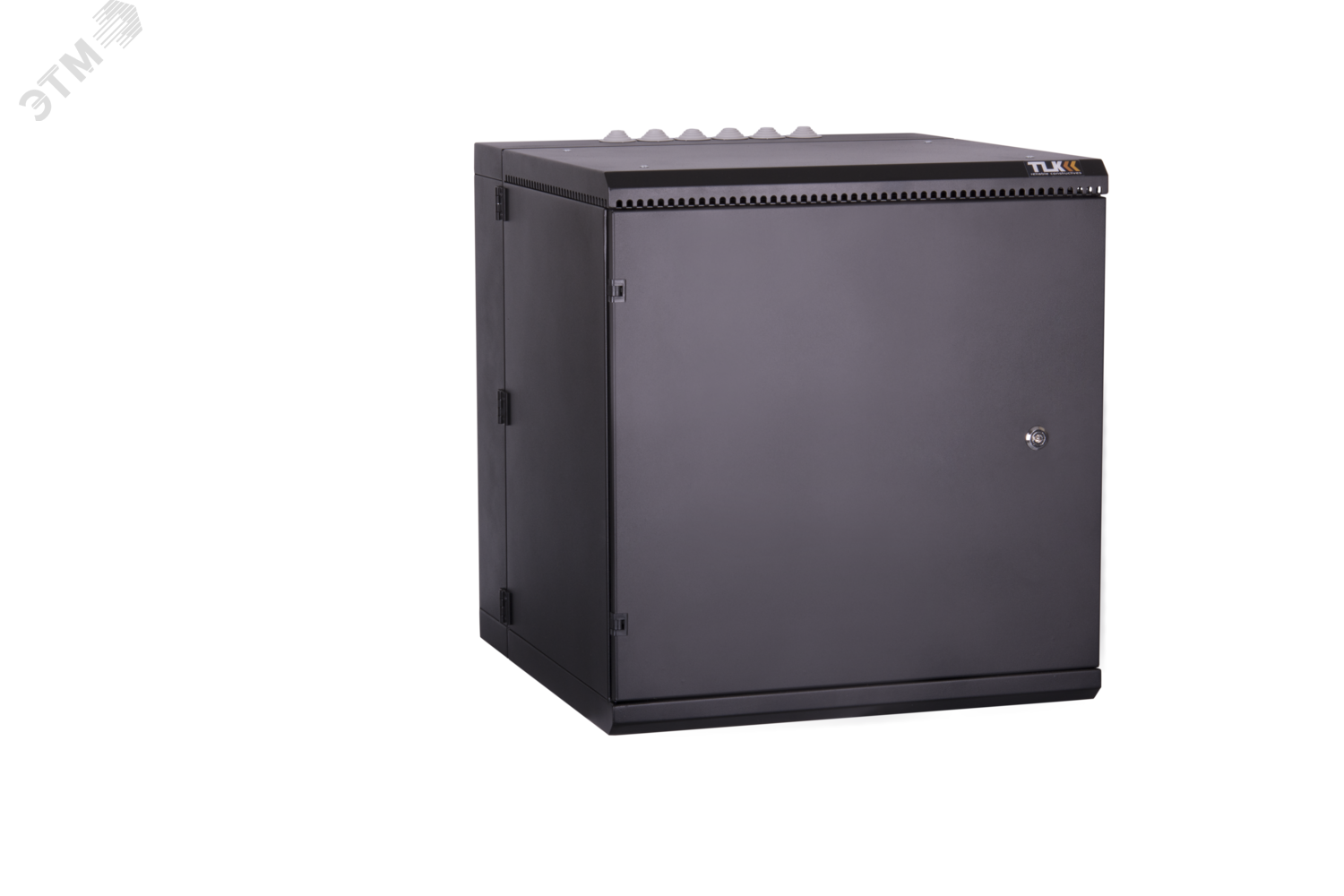 Шкаф напольный двухсекционный 19д 6U IP55 Ш600хВ370хГ600мм черный. TWM-066060-M-BK TLK