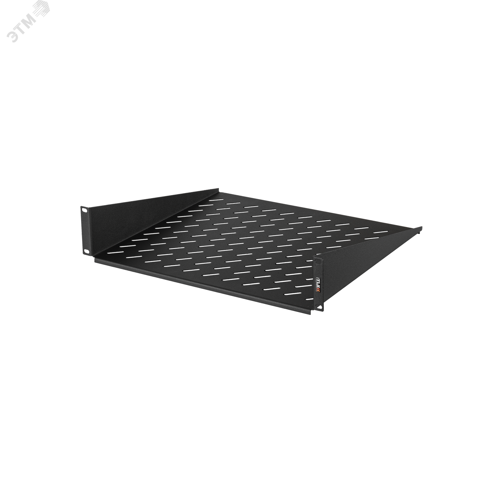 Изображение товара Фронтальная телекоммуникационная полка NIKOMAX 19 дюймов 2U глубина 400мм черная