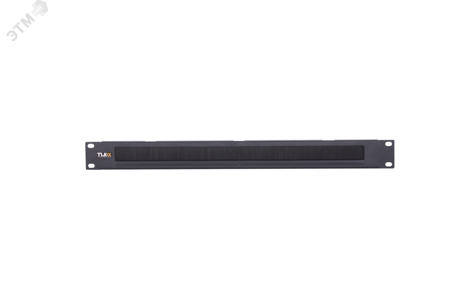 Изображение товара Щёточный ввод для 19" шкафов 1U черный TLK TLK-BRSH-1U-BK