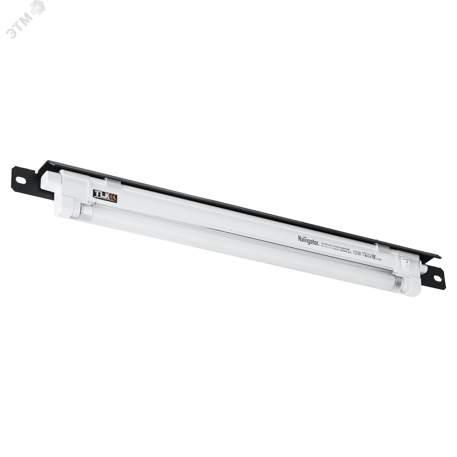 Изображение товара Блок освещения NIKOMAX 19'' 1U черный с LED лампами