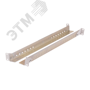 Изображение товара Горизонтальные направляющие NIKOMAX для поддержки оборудования, Г662мм, уп-ка 2шт (упак)