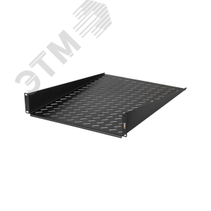 Изображение товара Полка фронтальная NIKOMAX, 19'', 2U, глубиной 600мм, крепеж в комплекте, черная (шт)