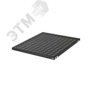 Изображение товара Полка стационарная NIKOMAX, Ш482хГ550мм, для шкафа глубиной 800мм, крепеж в комплекте, черная (шт)