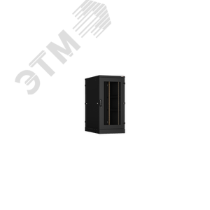 Шкаф напольный 19д 24U Ш600хВ1280хГ800мм в разобранном виде черный TFA-246080-GMMM-BK TLK