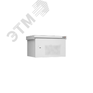 Изображение товара Шкаф NIKOMAX настенный климатический TWK-068256-M-GY, Lite, IP55, Ш821хВ482хГ566 мм, цвет серый, муар, RAL 7035 (шт)