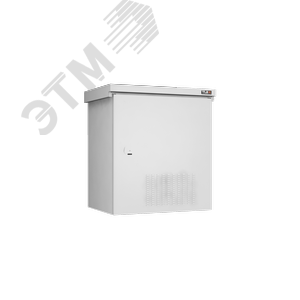 Изображение товара Шкаф NIKOMAX настенный климатический TWK-158256-M-GY-KIT01, Lite, IP55, Ш821хВ882хГ566 мм, цвет серый, муар, RAL 7035 (шт)