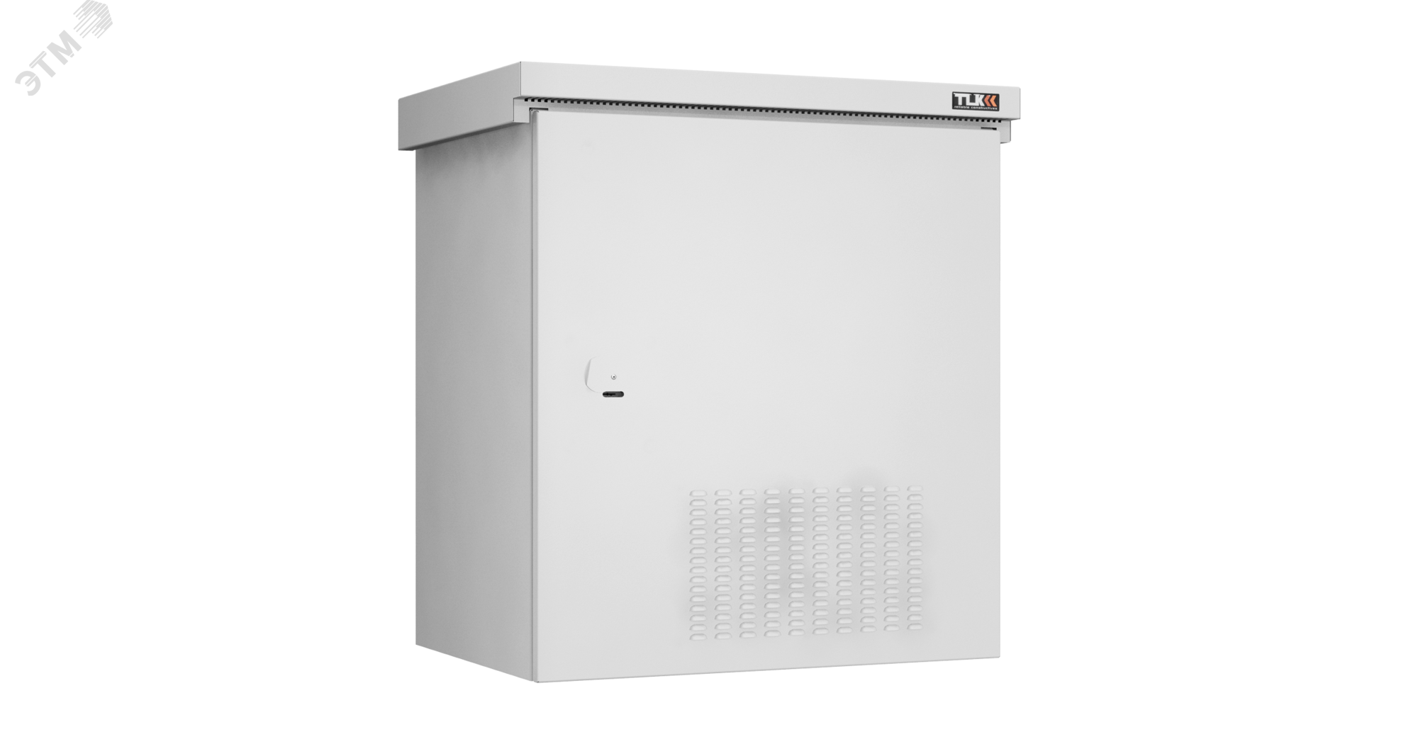 Изображение товара Настенный шкаф климатический TWK-158256-M-GY-KIT01, IP55, 15U, серый