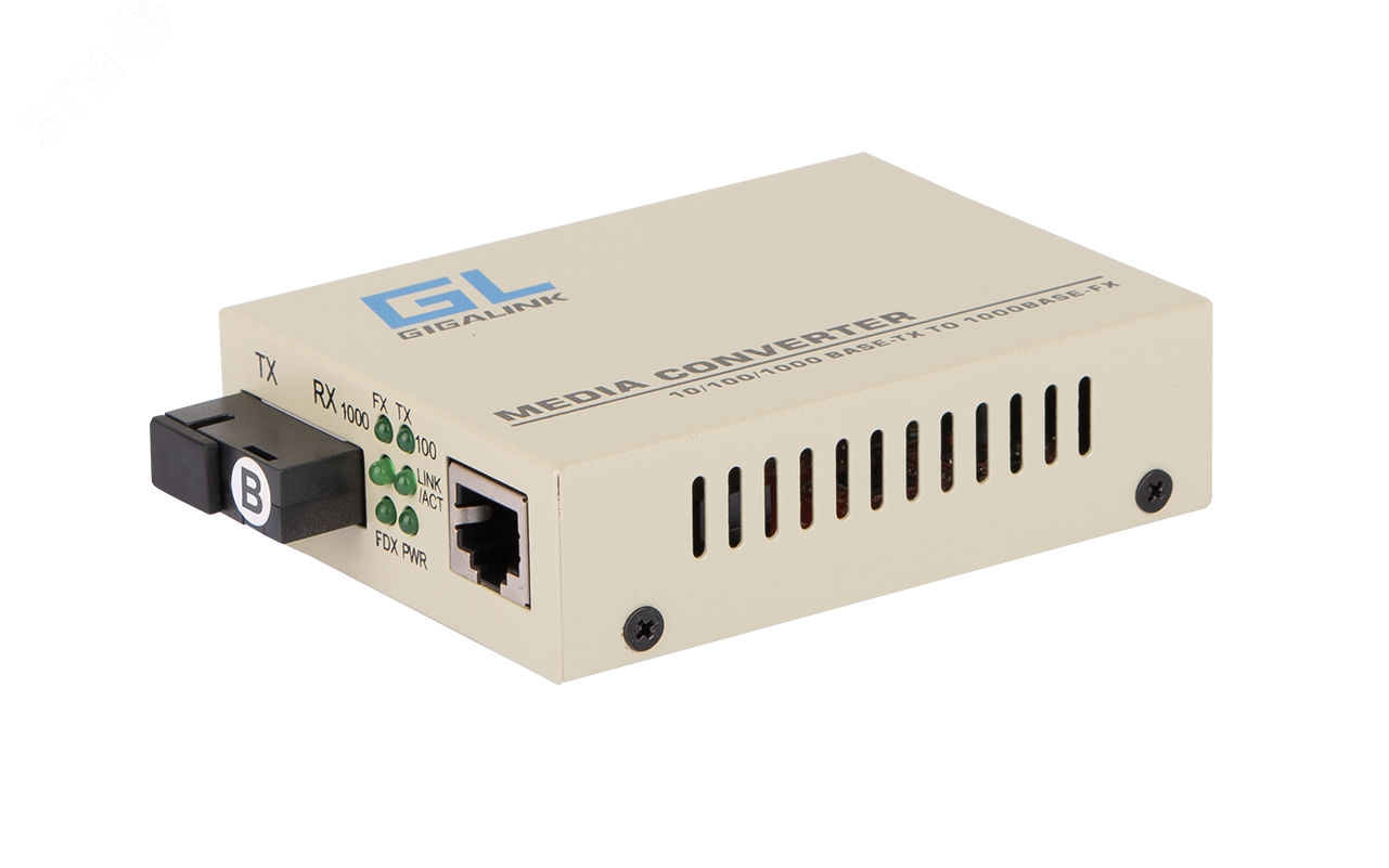 Изображение товара Медиаконвертер NIKOMAX 1xRJ45, 1xSC до 20 км