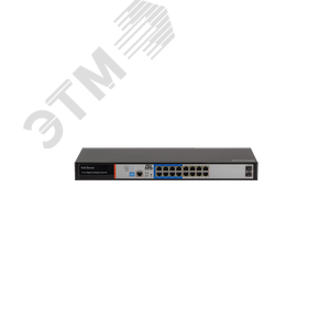 Коммутатор управляемый WEB Smart 16 портов PoE 10/100/1000 Мб/с