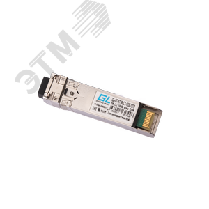 Модуль SFP+ 1хLC, 10 Гб/с, 16 дБ, WDM Tx:1330/Rx:1270 нм, до 40 км Gigalink