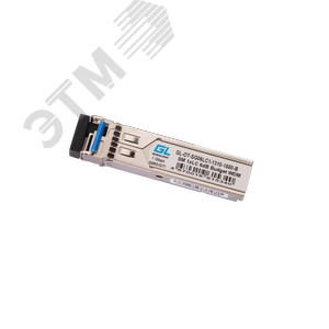 Изображение товара Модуль SFP 1хLC, 1.25 Гб/с, 6 дБ, WDM Tx:1310/Rx:1550 нм, до 3 км (шт)