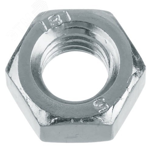 Изображение товара Гайка DIN934 М12 класс прочности 6.0 покрытие цинк 80 шт (упак)
