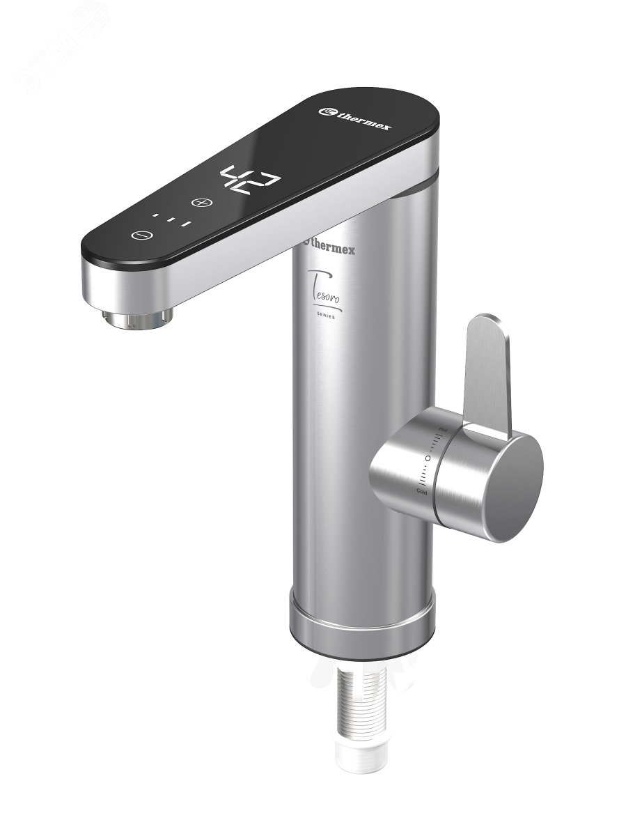 Изображение товара Водонагреватель проточный Tesoro 3500 от Thermex для кухни и ванной